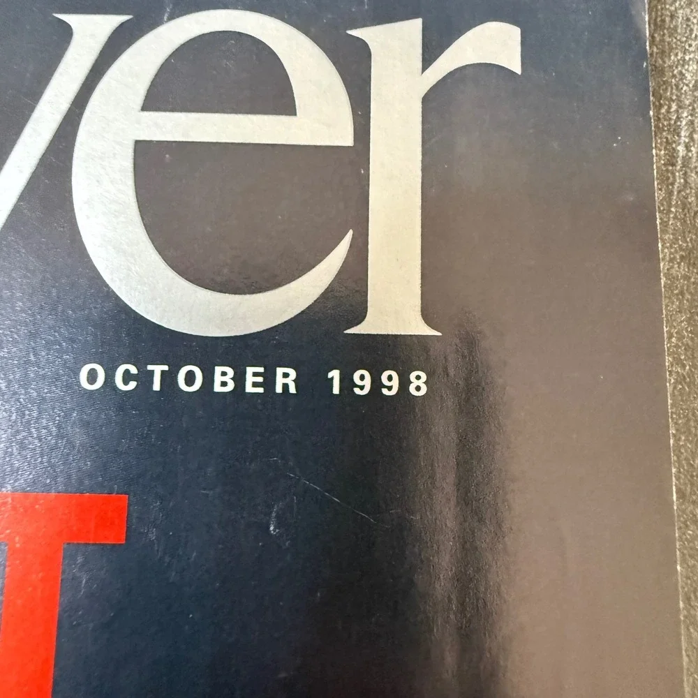 Discover Magazine October 1998 Special Issue The‎ Science of Money The Root of